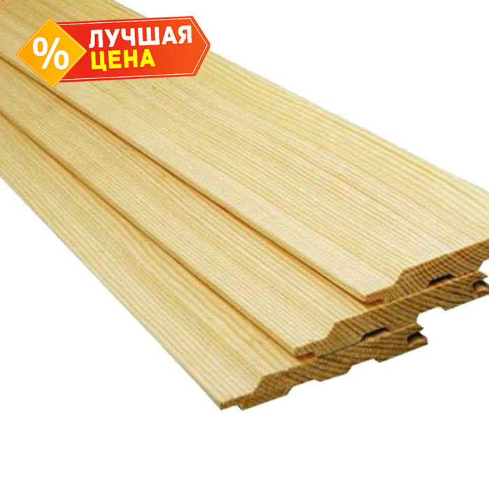 Вагонка Осина Софтлайн 16х96х2800 мм Прима