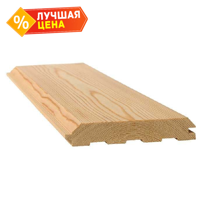 Имитация бруса 16х145х5000 мм Прима Лиственница